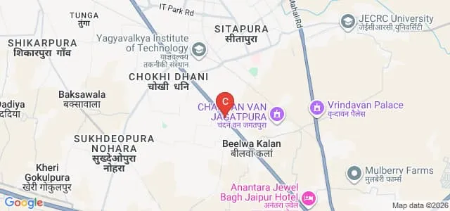 Mahatma Gandhi College of Education, Jaipur Map
