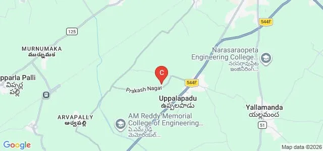 Sarada College of Pharmaceutical Sciences, Narasaraopet Map