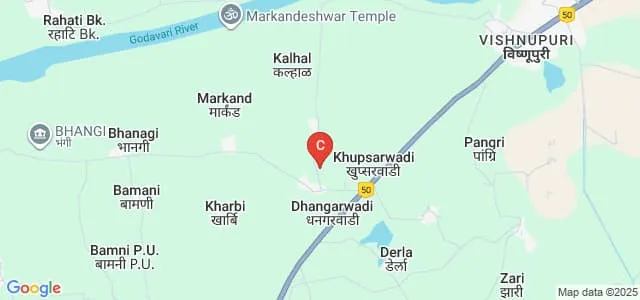 Matoshri Pratishthan's Vishwabharti Polytechnic Institute, Nanded Map