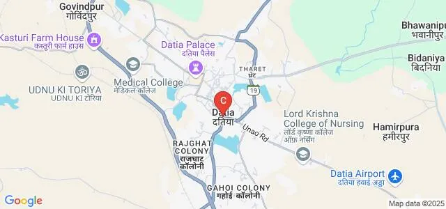 Radha Krishna College of Pharmacy, Datia Map