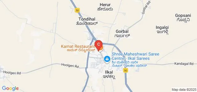SVM Arts and Commerce Women's College, Bagalkot Map
