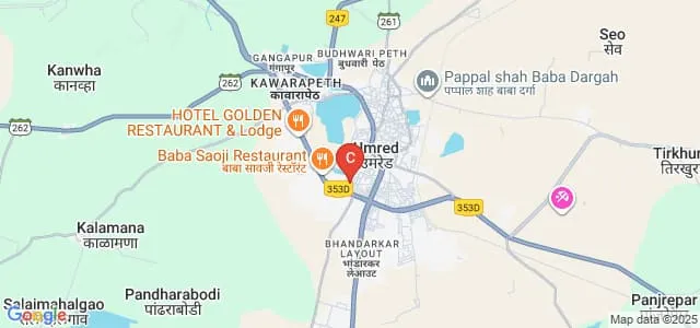 Pushpak Mahavidyalaya, Umrer Map