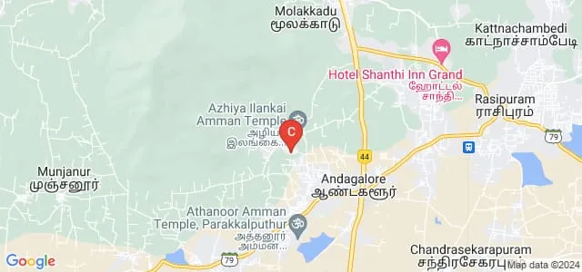 Rasi College of Education, Namakkal Map