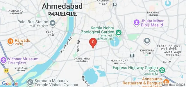 Shree Swaminarayan Arts College, Ahmedabad Map