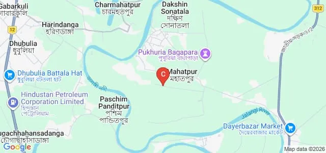 Bhaktabala B Ed College, Nadia Map