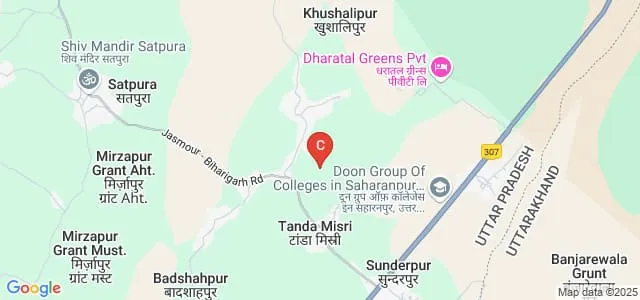 Dronacharya Ayurvedic Educational Institute and Hospital, Saharanpur Map