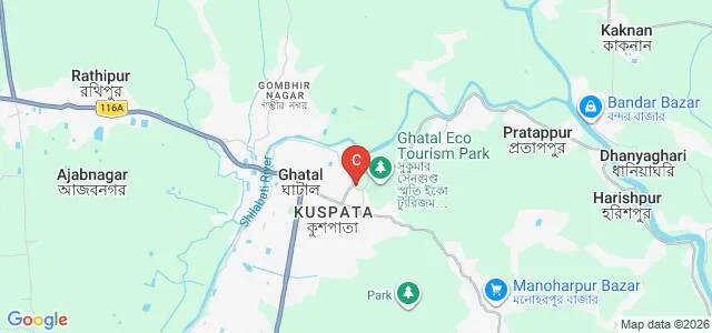 Ghatal Government Polytechnic, Ghatal Map