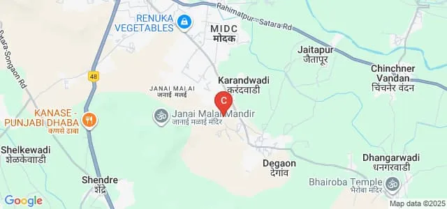 Gourishankar Education Society's Satara College of Pharmacy, Dehgaon Map