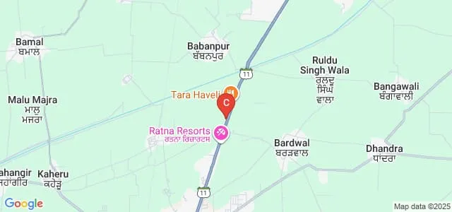 Desh Bhagat College, Bardwal Map