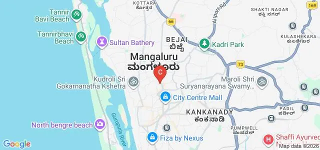Besant Evening College, Mangalore Map
