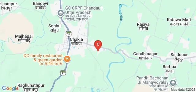 Savitri Bai Fule Government Degree College, Chandauli Map