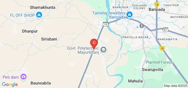 Divine Institute of Engineering and Technology, Baripada Map