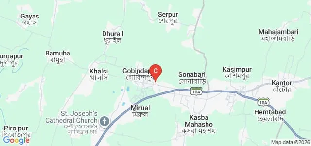 Mother Teresa College of Education, Raiganj Map
