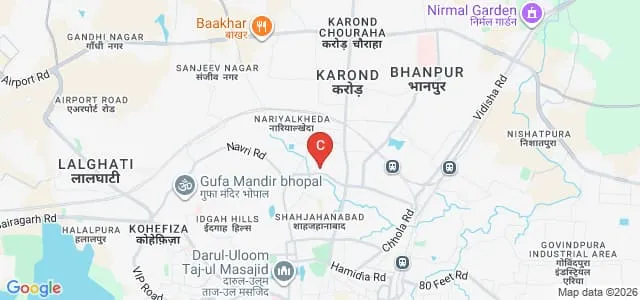 Government Geetanjali Girls Post Graduate College, Bhopal Map