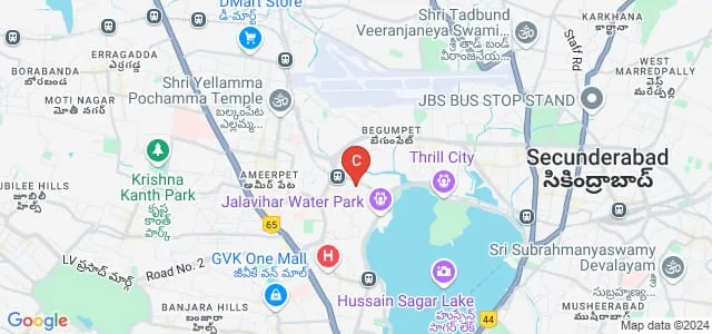 St Francis Institute of Management Studies, Begumpet Map