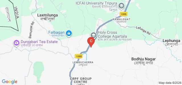College of Agriculture, Tripura Map