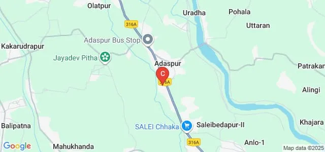 Udayanath Autonomous College of Science and Technology, Cuttack Map