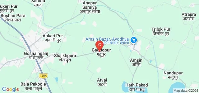 Mahila Post Graduate College, Faizabad Map