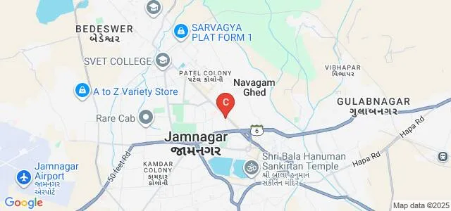 Indian Institute of Ayurvedic Pharmaceutical Sciences, Jamnagar Map