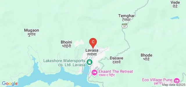 Christ University, Lavasa Campus, Pune Map