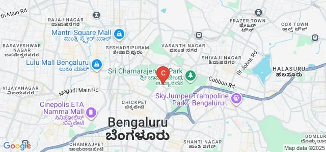 SJ Government Polytechnic, Bangalore Map