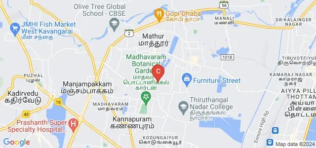 College of Fish Nutrition and Food Technology, Thiruvallur Map
