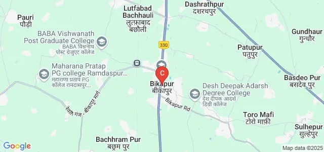 Uday Mahavidyalay, Faizabad Map