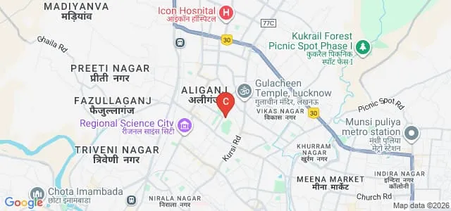 Institute of Hotel Management, Catering Technology and Applied Nutrition, Lucknow Map