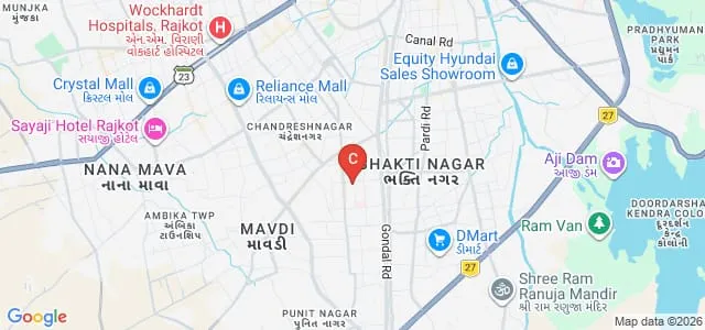 Sri Mirambica B Ed College, Rajkot Map