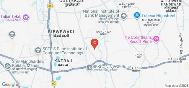 School of Law and Governance, Vishwakarma University, Pune Map