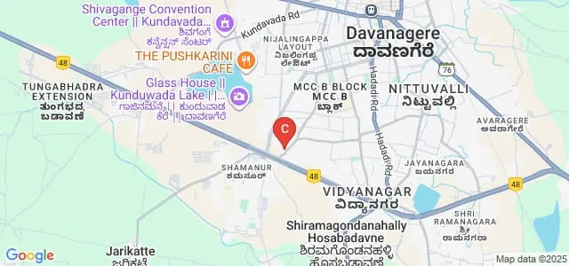 Bapuji Polytechnic, Shabanur Map