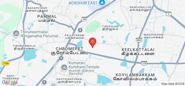 School of Maritime Studies, Vel's Institute of Science Technology and Advanced Studies, Chennai Map