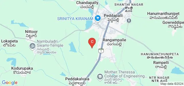 Sahaja School of Business, Peddapalli Map