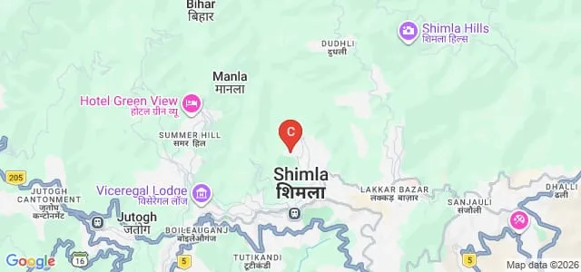 Shimla Nursing College, Shimla Map