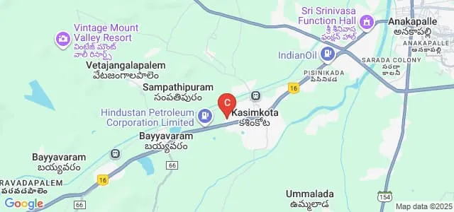 Rajiv Gandhi RECS Polytechnic, Anakapalli Map