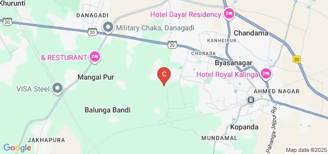 Kalinga Institute of Engineering and Technology, Jajpur Map
