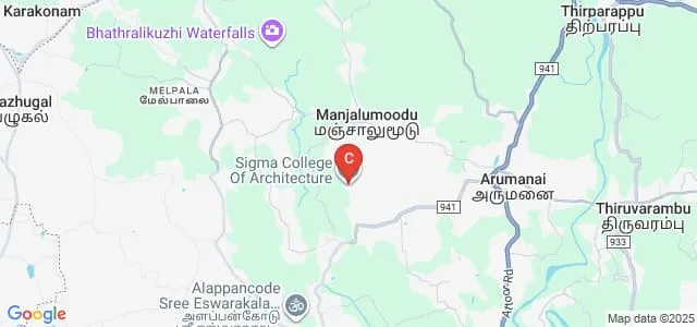 Sigma College of Architecture, Kanyakumari Map