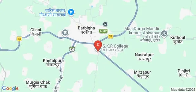Sri Krishna Ramruchi College, Barbigha Map