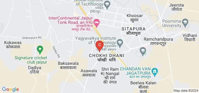 St JKL Teachers Training College, Jaipur Map