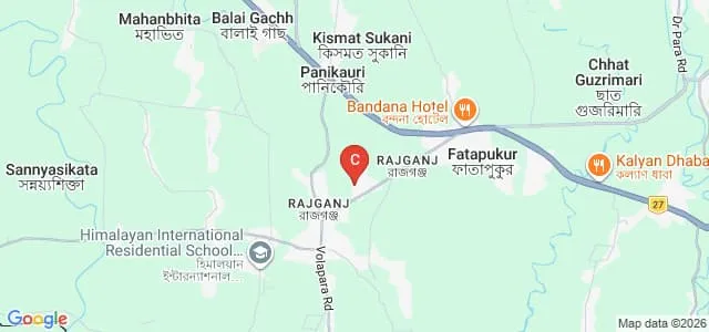 Rajganj College, Jalpaiguri Map