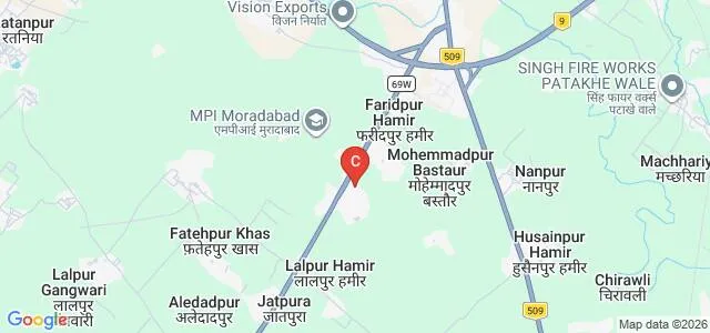 Shree Balaji Academy, Moradabad Map