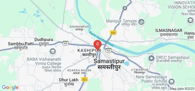 Women's College, Samastipur Map