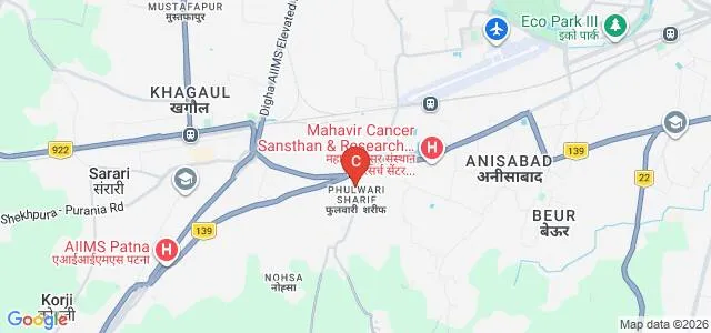 Fatima Degree College, Patna Map