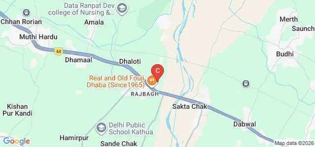 Lal Bahadur Shastri College of Education, Kathua Map