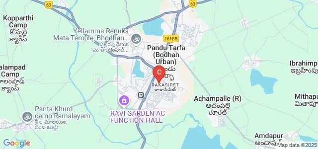 Government Degree College, Nizamabad Map