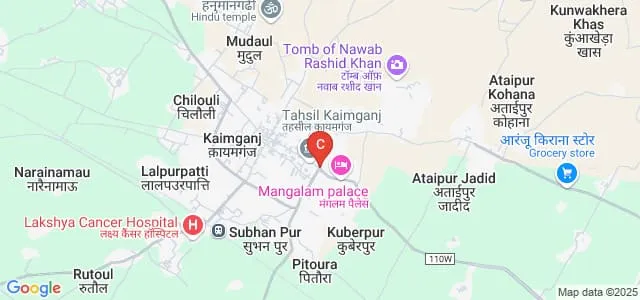 Vidya Mandir Degree College, Farrukhabad Map