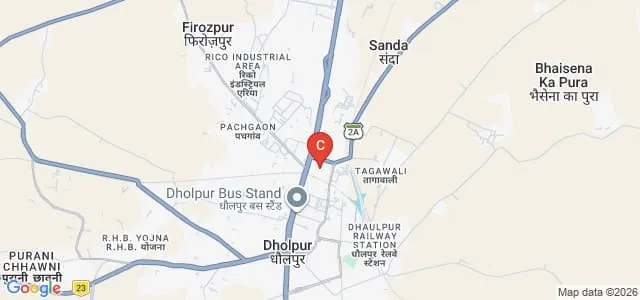 Rishi Galav TT College, Dholpur Map