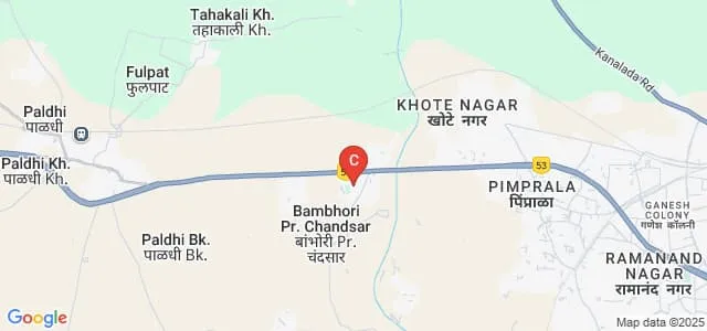 Shram Sadhana Bombay Trust's College of Engineering and Technology, Jalgaon Map