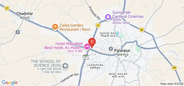 GD Modi College of Arts, Palanpur Map