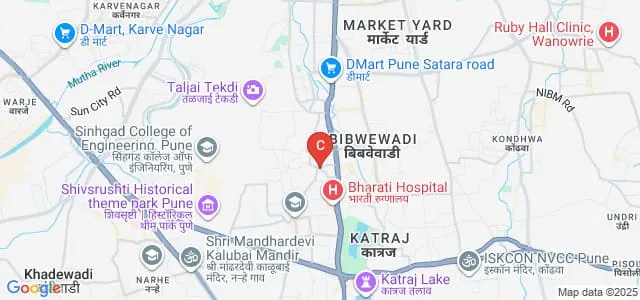 Rajgad Institute of Management Research and Development, Pune Map